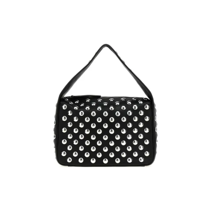 KHAITE Elena Stud Embellished Shoulder Bag-0