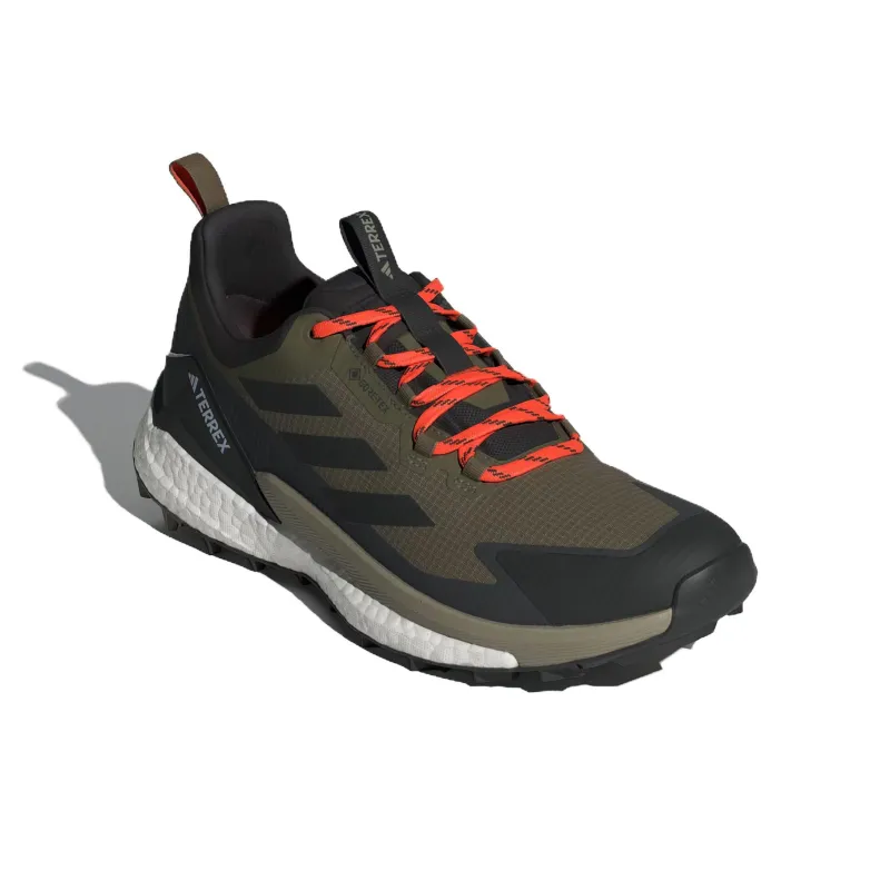 Adidas Terrex Free Hiker 2.0 Low Gore Tex Olive Strata Core Black Carbon-2