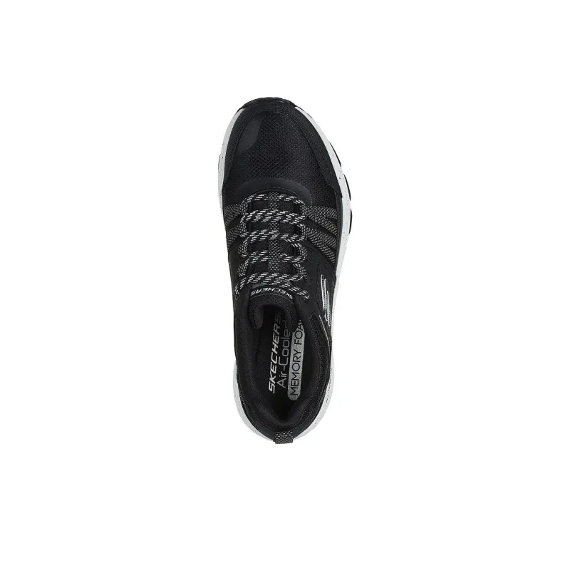 Skechers Escape Plan Cushioned Slip-Resistant Lightweight Low-Top Trail Running Running Shoes Women's Black-2