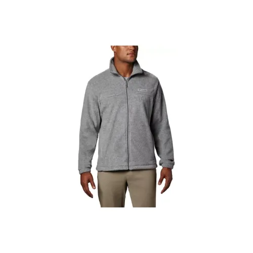 Columbia Steens Jackets Men Light Gray Mixed Color