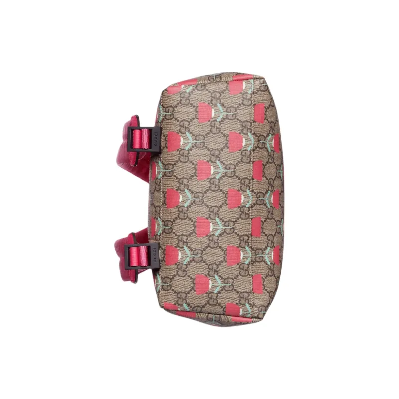 GUCCI Canvas Backpack Regular Kids' Beige & Ebony-6
