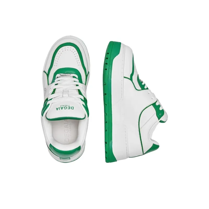 DEGAIA Low-Top Skateboard Shoes Men's Grass Green Lake Blue Black-3