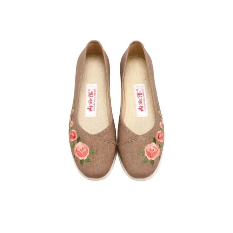 Neiliansheng Casual Single Shoes Women's Gray-2