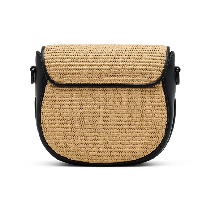 MARC JACOBS The Small Woven J Marc Saddle Bag-2