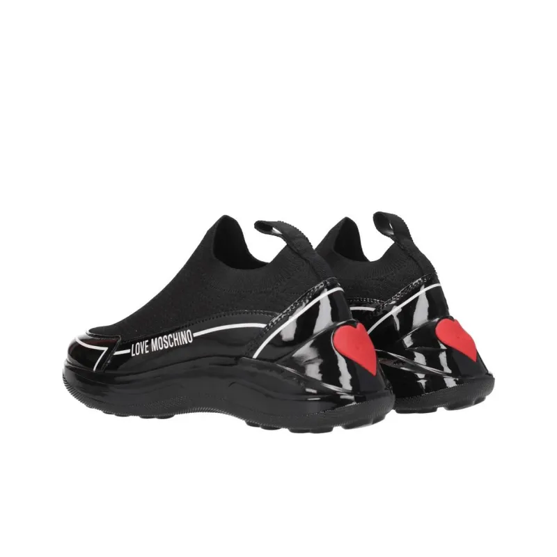 LOVE MOSCHINO Low Top Casual Shoes Women's Black-2