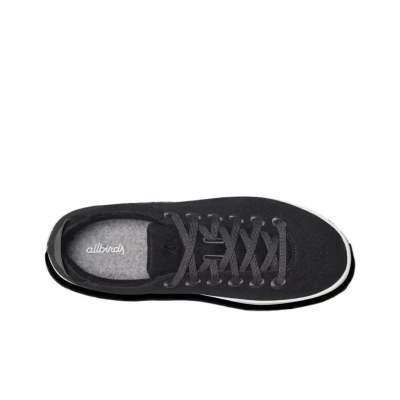 Allbirds Wool Piper Woven Slip-Resistant Low-Top Skateboard Shoes Women's Natural Black-1