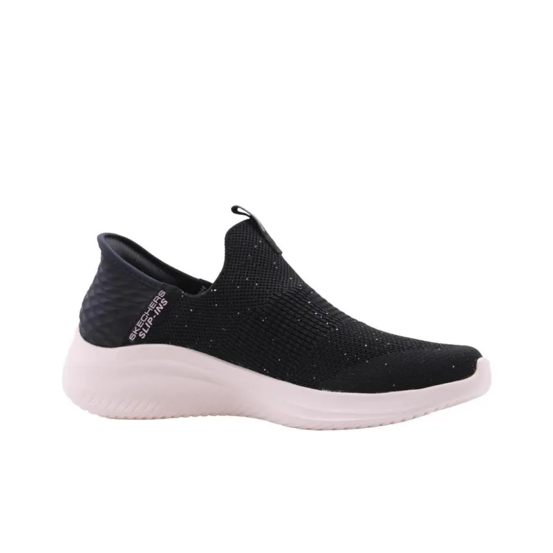 Skechers Ultra Flex 3.0 Hands Free Slip Ins Cushioning Wear Resistant Low Top Casual Shoes Women's Black-1