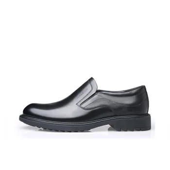 LAORENTOU Dress Shoes Men Low Top Brown/Black