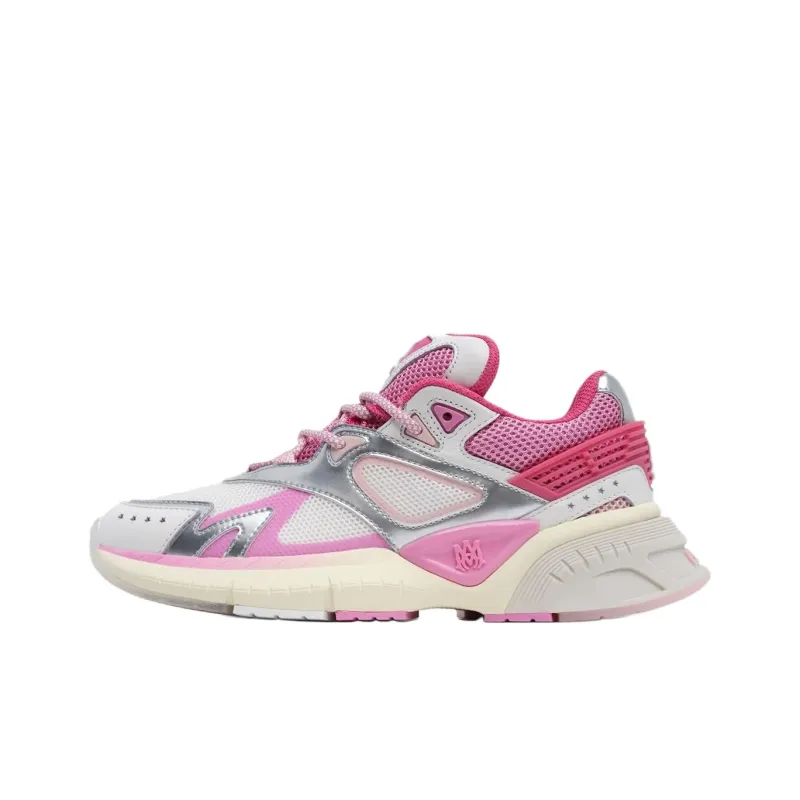 AMIRI Ma Runner Low Top Casual Shoes Women's Pink-0