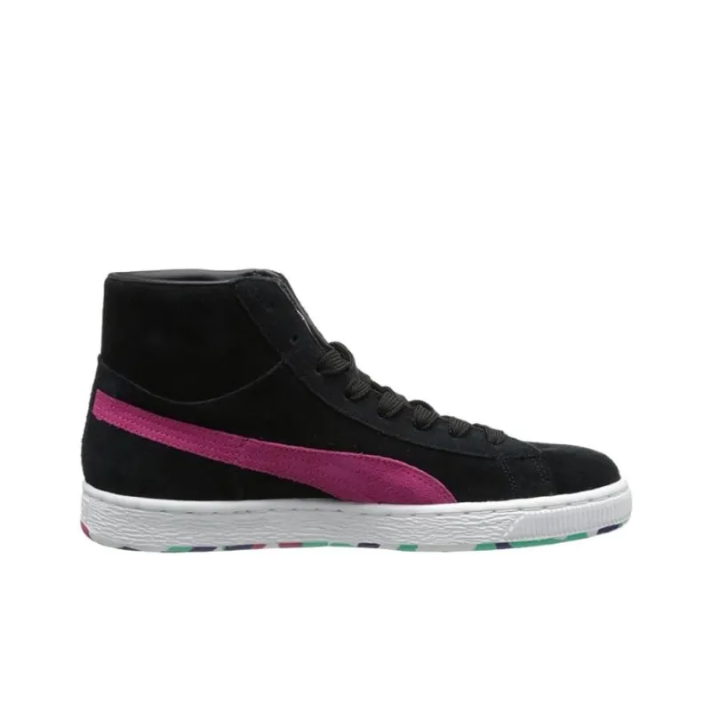 PUMA Suede Mid Classic+ Rubber Mix Black-1