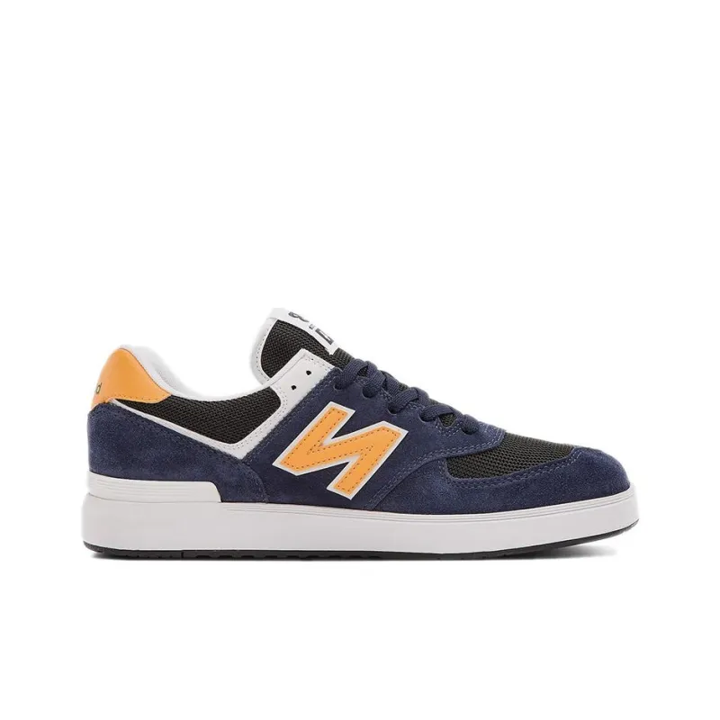 New Balance 574 Navy Yellow-1