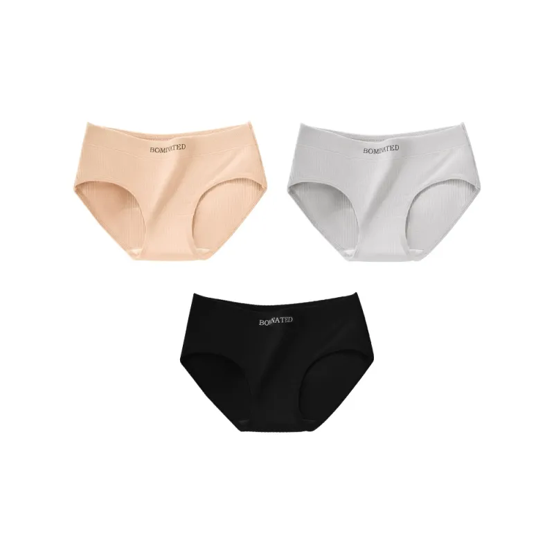 PLANDOO Underpants Women's 3 Pack-12