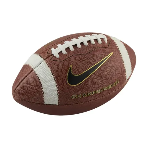 Nike Rugby Ball Leather Unisex Size 9 Brown