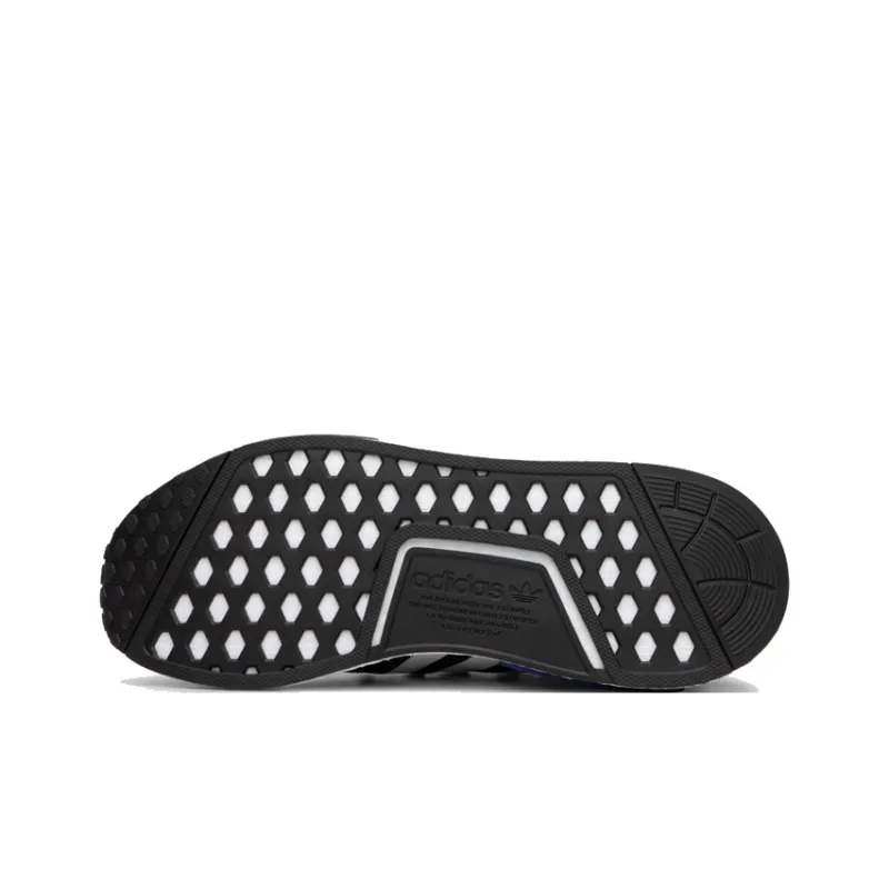 NMD_R1 Adidas Originals 'Logo Print Black Royal Blue'-5