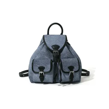 MASTER CANVAS Handheld Backpack Small Size Women's Blue