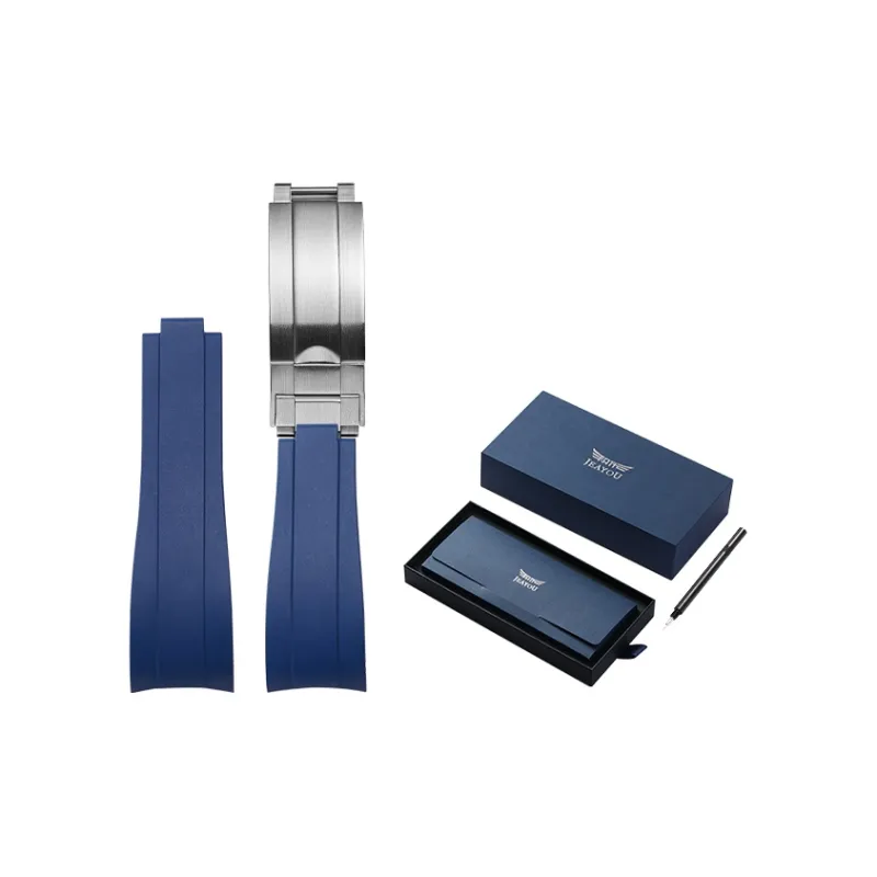 JEAYOU Rolex Submariner, Daytona, Yacht, And Oyster Wrist Watch Compatibility Watch Band 21mm Fluoroelastomer Material-9