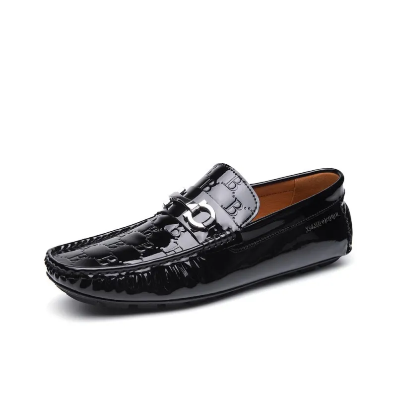 XIMO BULL Beanie Shoes Men's Black-8