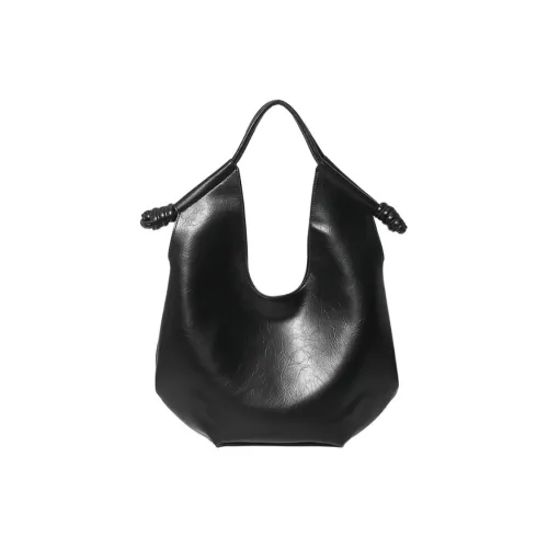 MASTER CANVAS PU Handbag, Shoulder Bag Women's Black