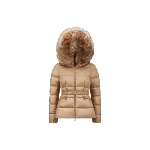 Moncler Down Jackets Women's Camel Beige