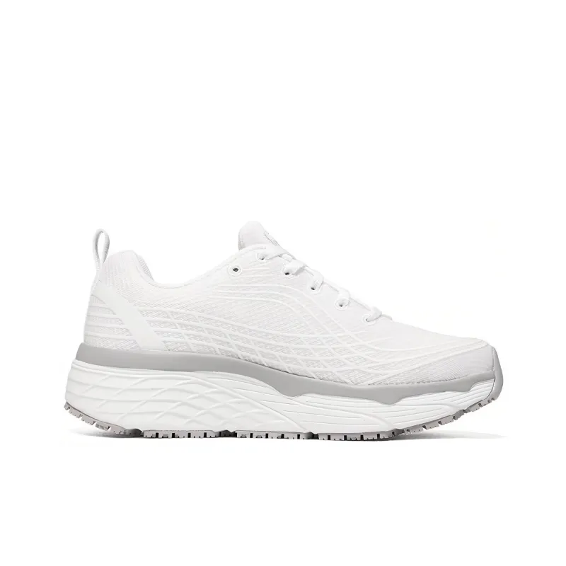 Skechers Max Cushioning Casual Shoes Women's Low Top White-1