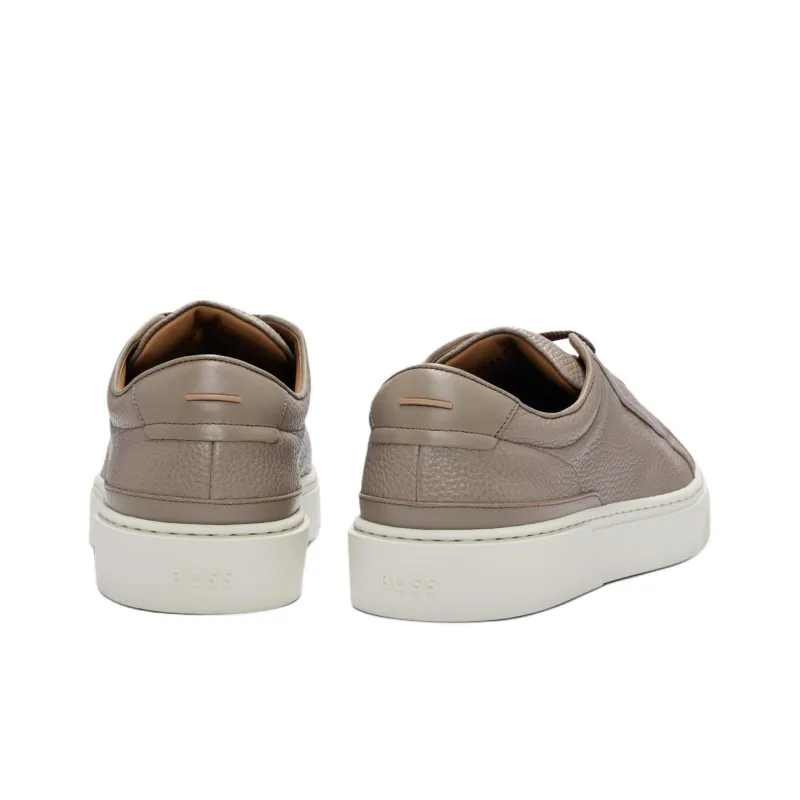 HUGO BOSS Gary Low-Top Skateboard Shoes Men's Gray-3