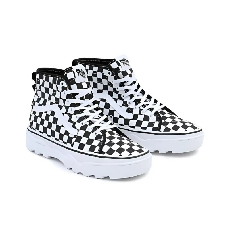 Vans Unisex Sentry SK8 HI Wc High Top Sneakers Black/White-2