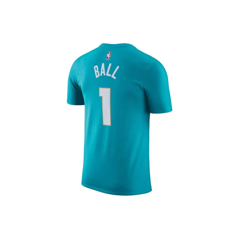 Jordan Nba Charlotte Hornets Lamelo Ball N&N Icon T shirt-1