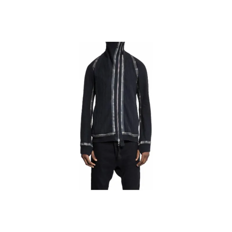 BORIS BIDJAN SABERI Thumb-slot Asymmetric Hooded Jacket-1