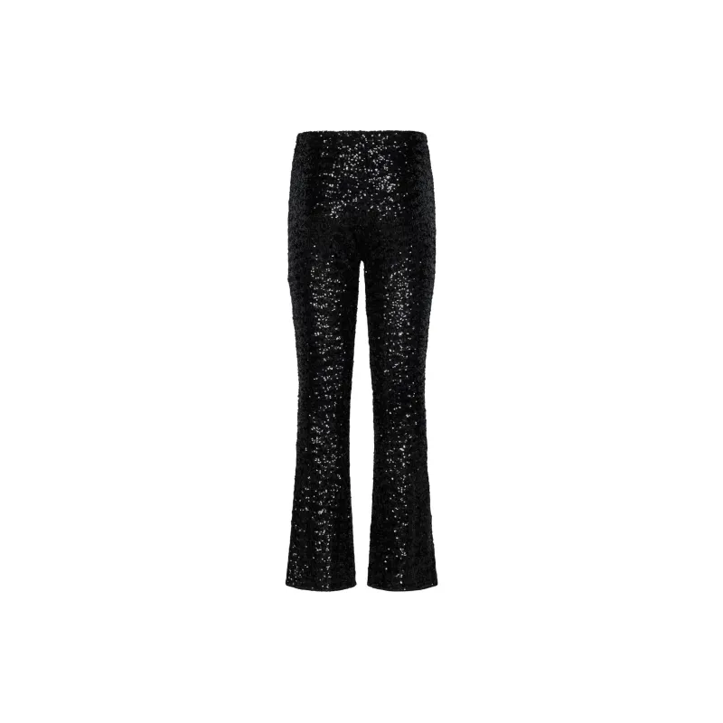 Oséree Sequin Embellished Trousers-1