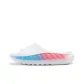 White/Blue/Peach Blossom Pink