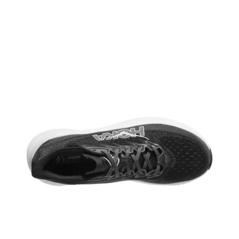 HOKA ONE ONE Mach 6 Wide 'Black White'-3