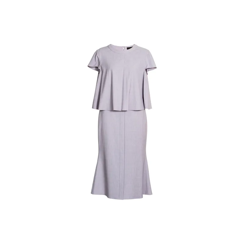 ROEYSHOUSE Skirt Set Women's Light Purple-1