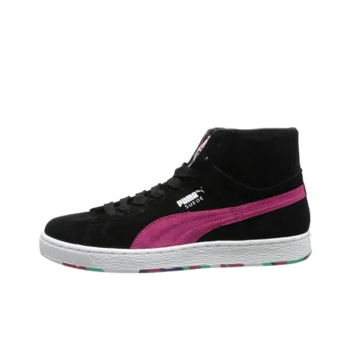 PUMA Suede Mid Classic+ Rubber Mix Black