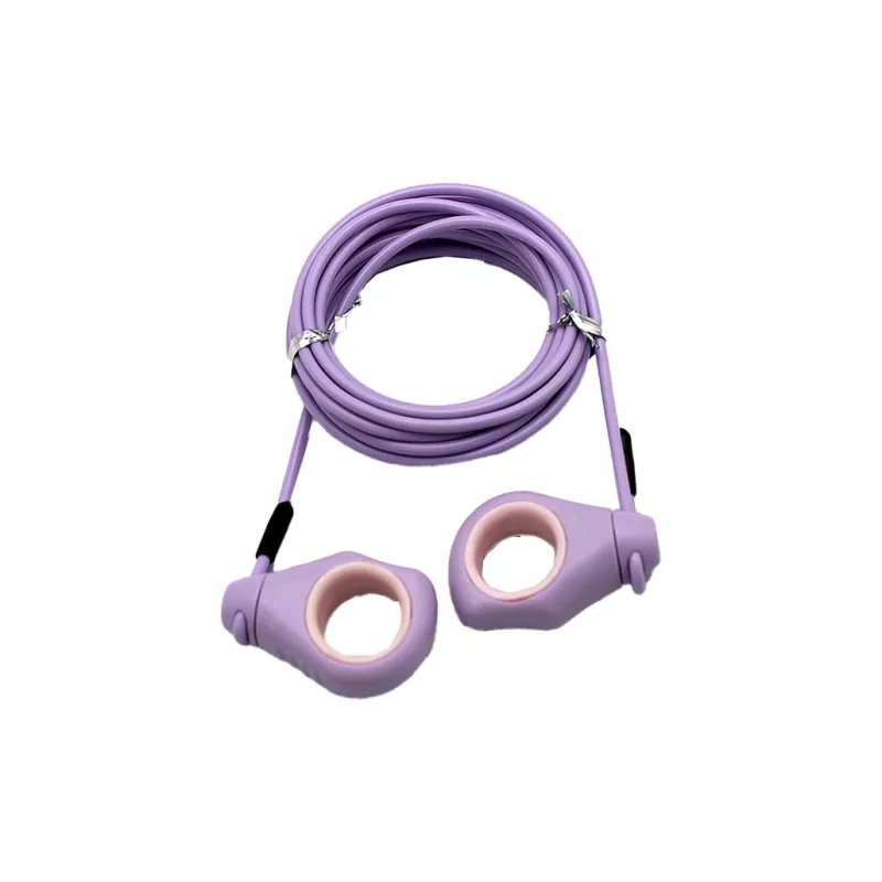 Genius Dawn Moon Fingertip Portable Ring Business PVC Counting Jump Rope Orange Casual Entertainment Unisex-5