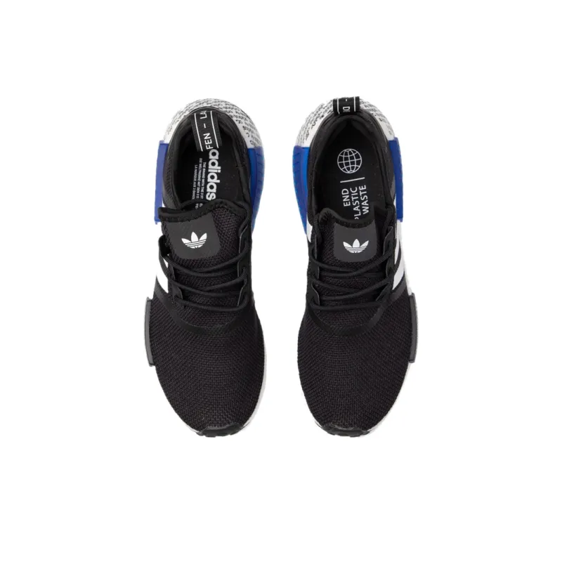 NMD_R1 Adidas Originals 'Logo Print Black Royal Blue'-3