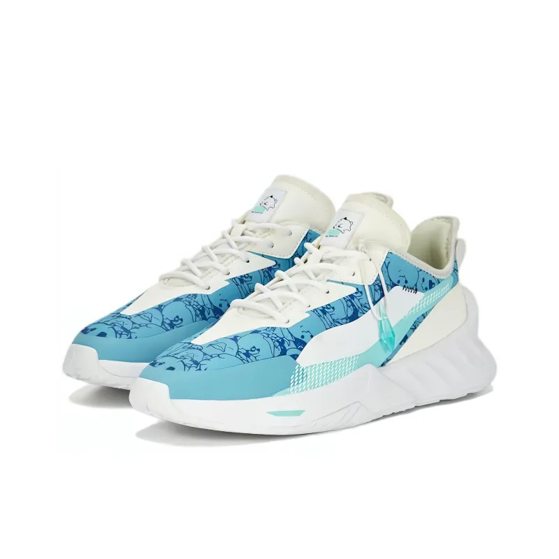 FINAL FANTASY XIV x PUMA Maco SL Durable Breathable Low-Top Casual Shoes Unisex White Blue-2