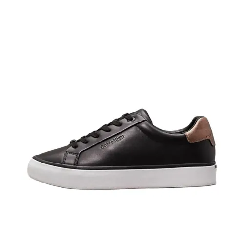 CALVIN KLEIN Low-Top Skateboard Shoes Women's Black