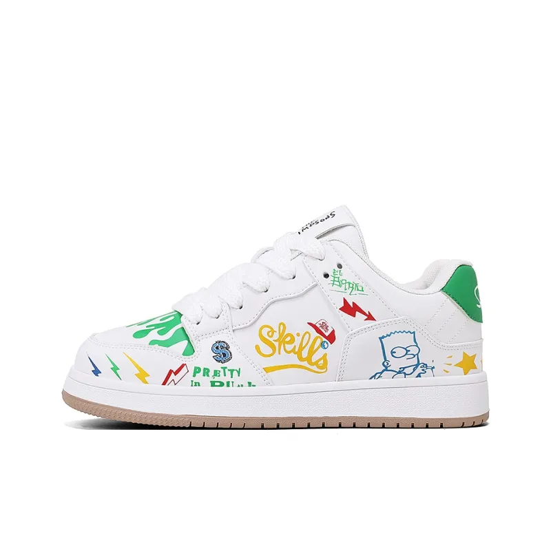 The Simpsons Low Top Skateboard Shoes Unisex-71
