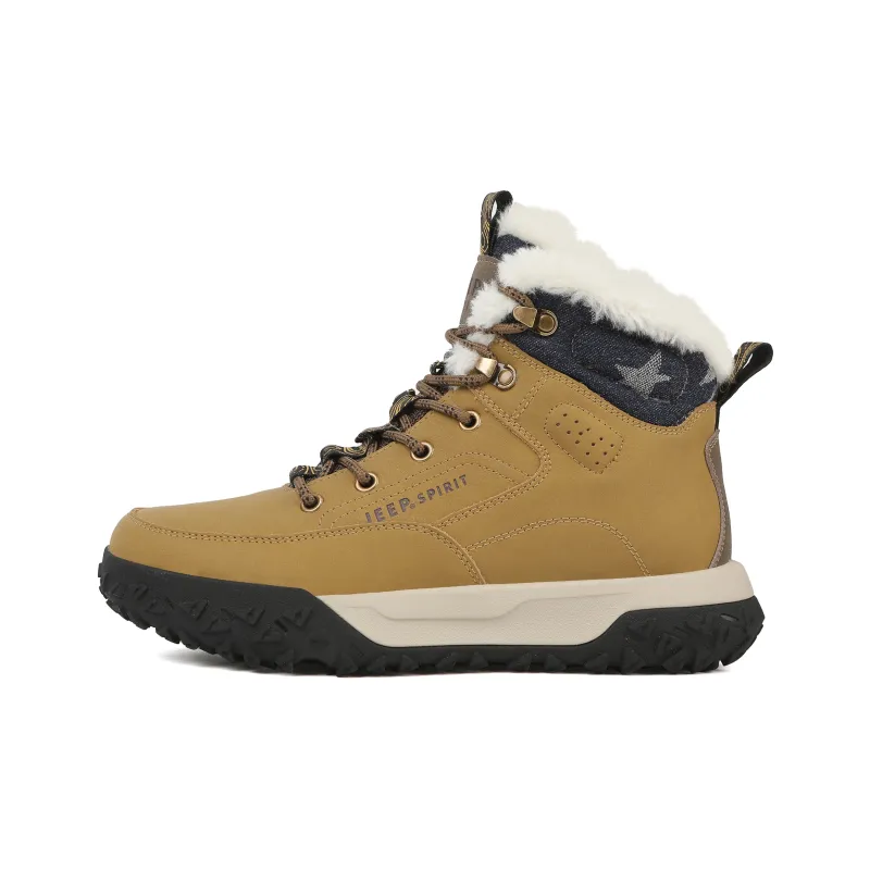 JEEP SPIRIT Yellow Boots Short Martin Boot Men's Sunrise Yellow-12