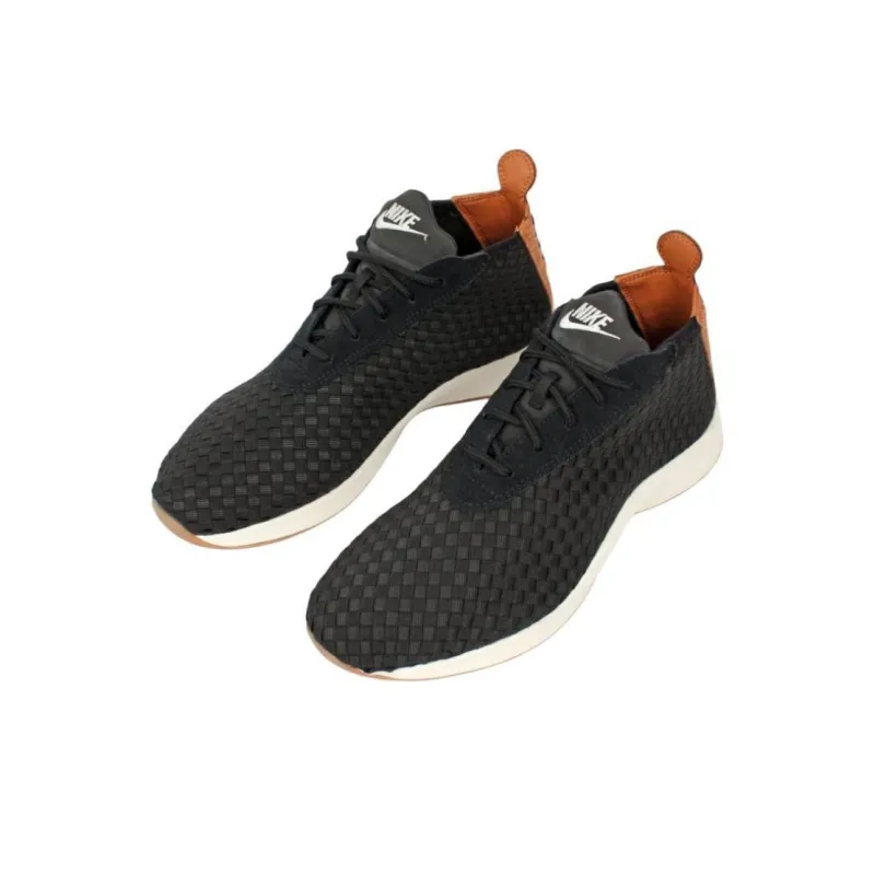 Nike Air Woven Boot Black Dark Russet-2