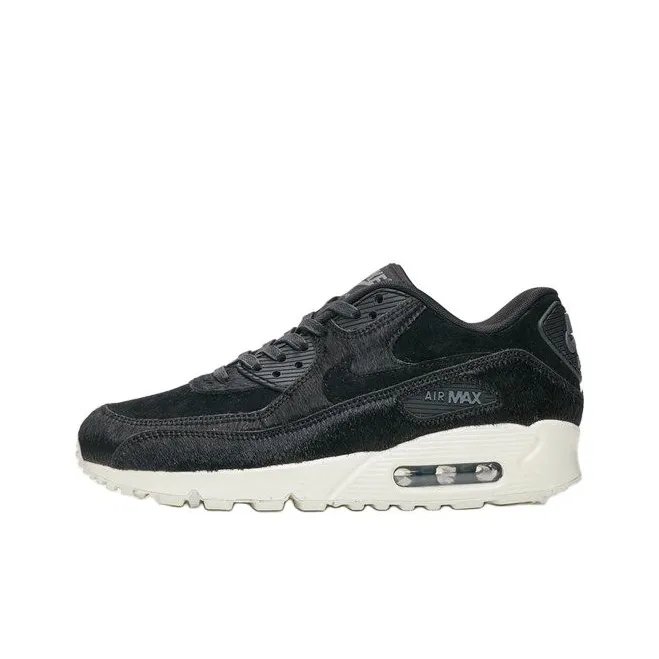 Nike Air Max 90 Lx Black Pony Hair Women's-0