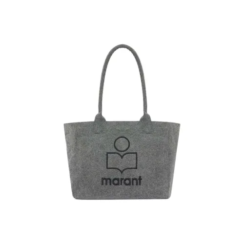 ISABEL MARANT Oskan Moon Logo-Debossed Shoulder Bag