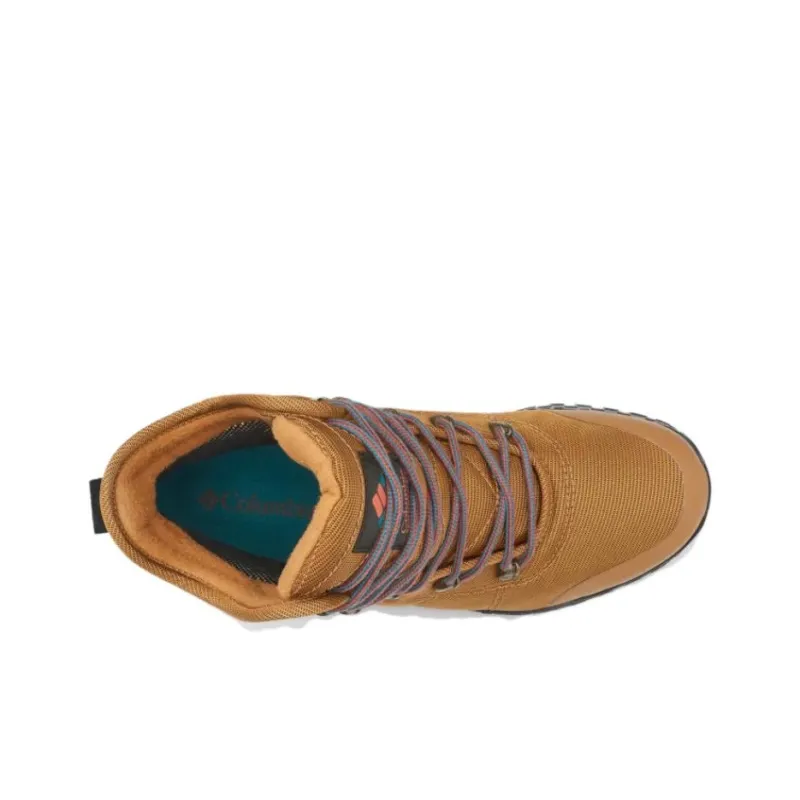 Columbia Fairbanks Cushioned Anti-Slip Wear-Resistant Waterproof And Breathable High-Top Outdoor Shoes Men's Brown-4