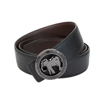 NINE NAIL Leather Belts Men