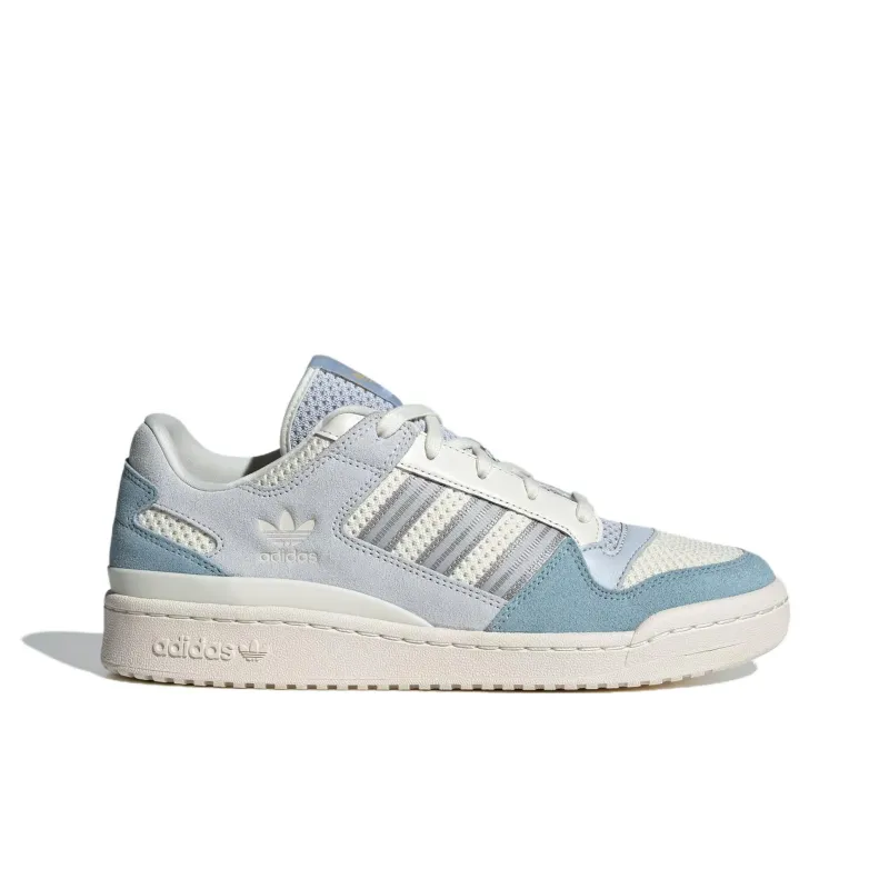 Adidas Originals FORUM Cushioning Anti-Slip And Wear-Resistant Low-Top Casual Running Shoes Unisex Blue White-1
