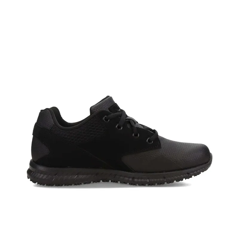 FILA Memory Layers SR Slip Resistant, Abrasion Resistant, Breathable Low Top Casual Shoes Men's Black-1