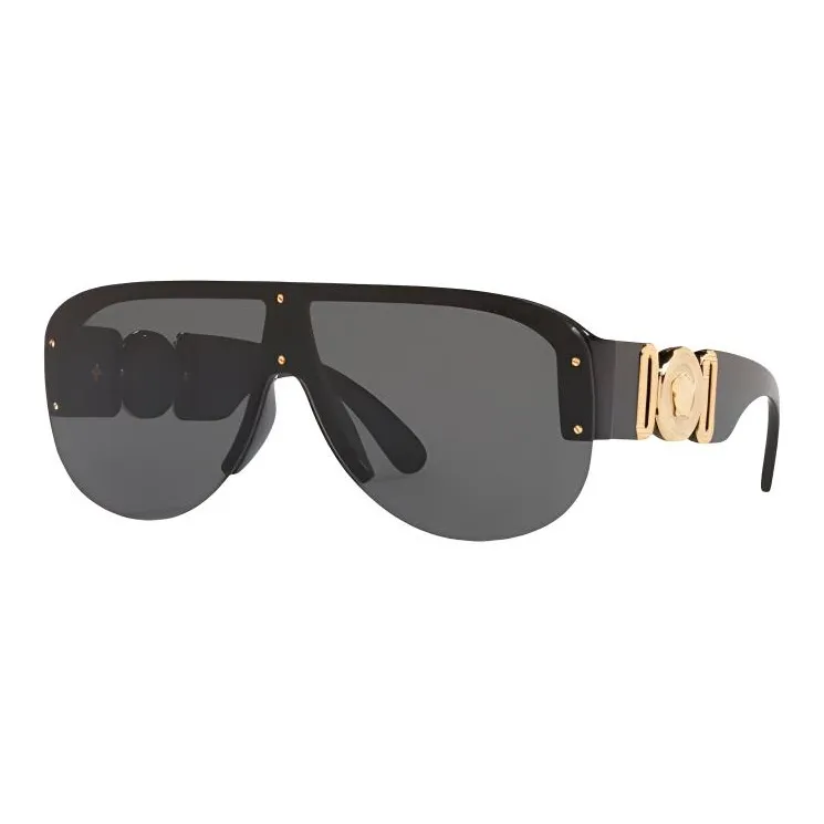 VERSACE Polyamide Aviator Sunglasses Unisex Black-0
