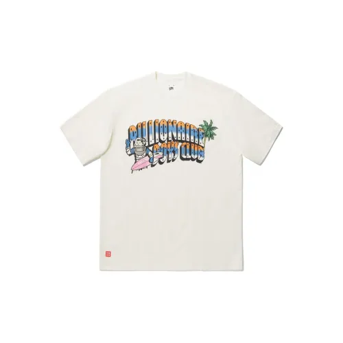 Billionaire Boys Club X LiNing T-Shirts Men Off White