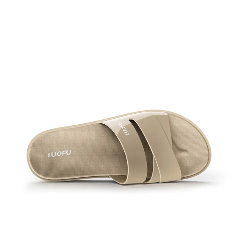 LUOFU Slip-Resistant Slide Slippers Women's-14