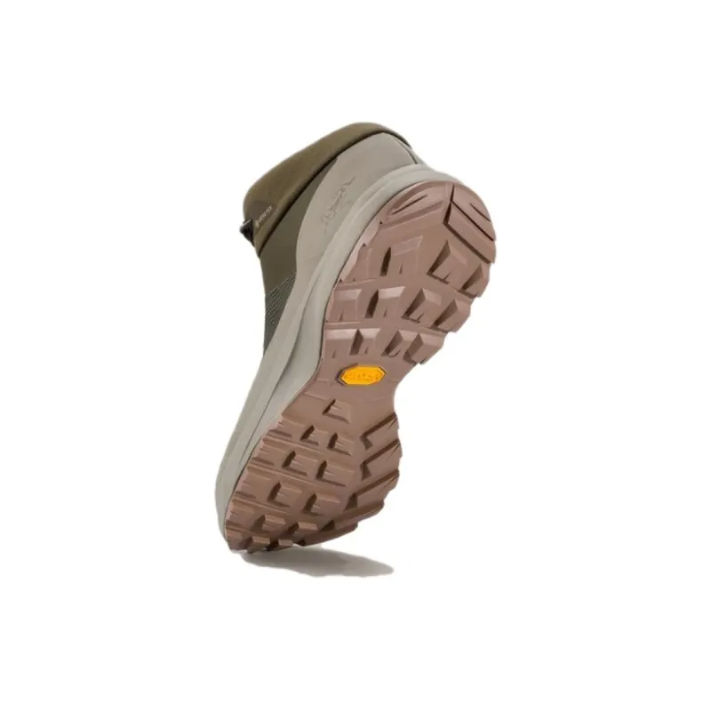 Arcteryx Aerios FL Anti-Slip Wear-Resistant Mid-Top Trekking Shoes Men's Green-3